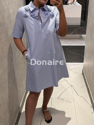 Vestido camisero rayas Lola Casademunt - Imagen 1