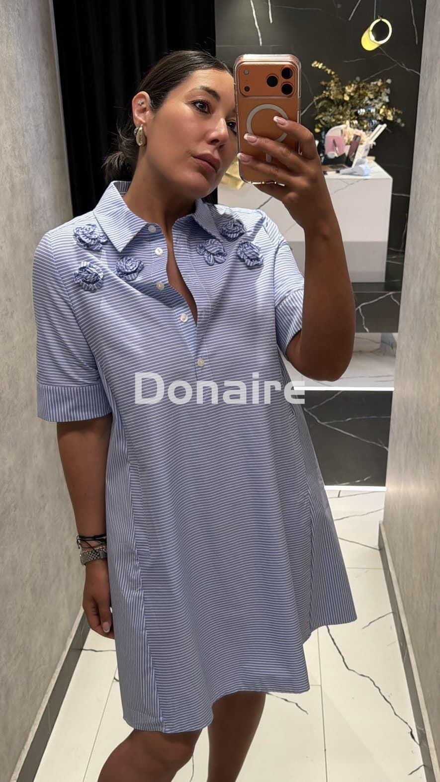 Vestido camisero rayas Lola Casademunt - Imagen 2