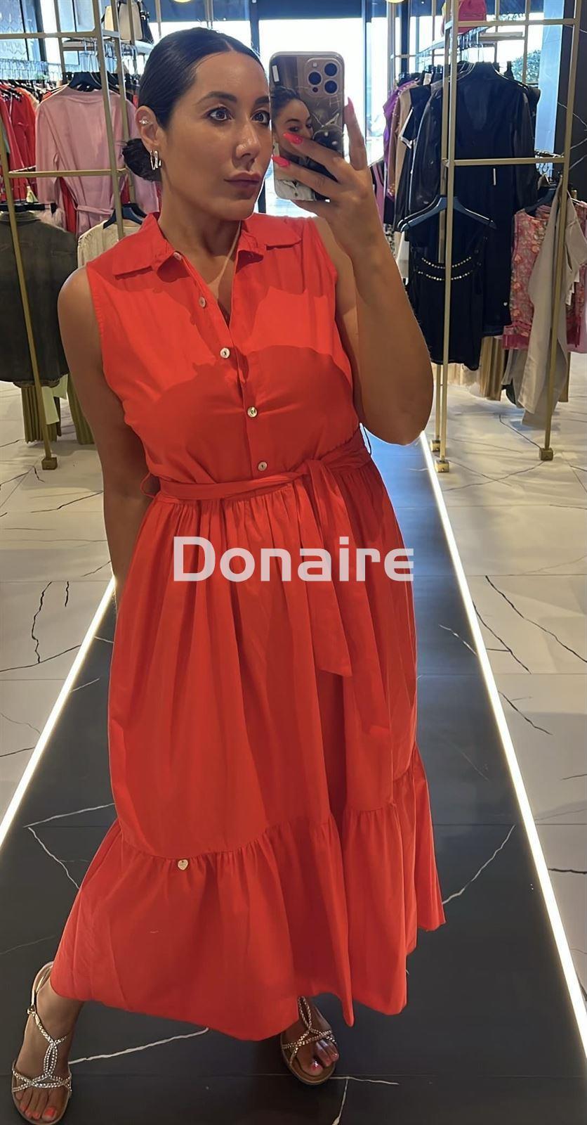 Vestido camisero rojo Lolita - Imagen 2