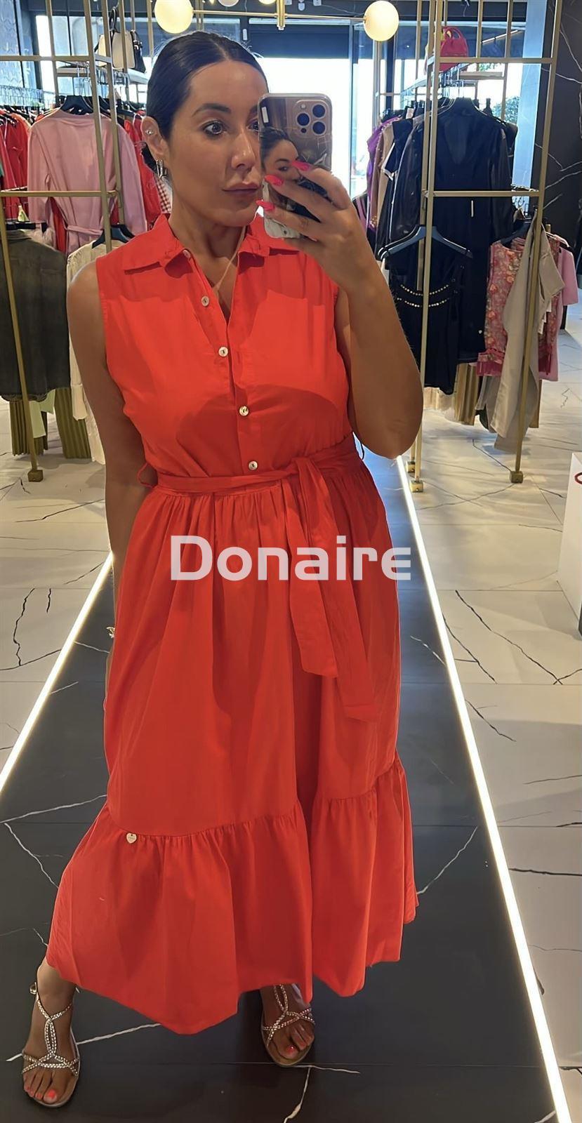 Vestido camisero rojo Lolita - Imagen 4