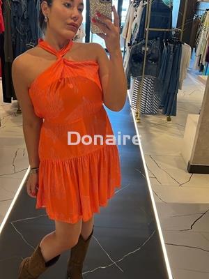 Vestido coral print corales Lez a Lez - Imagen 1