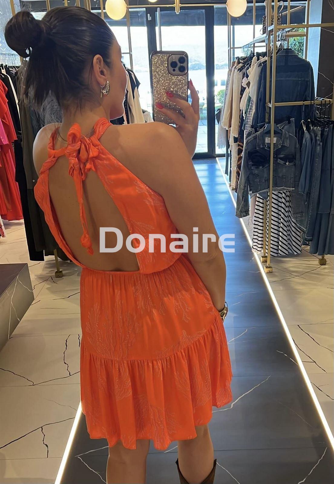 Vestido coral print corales Lez a Lez - Imagen 2