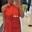 Vestido corto escote halter rojo Phard - Imagen 2