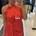 Vestido corto escote halter rojo Phard - Imagen 2