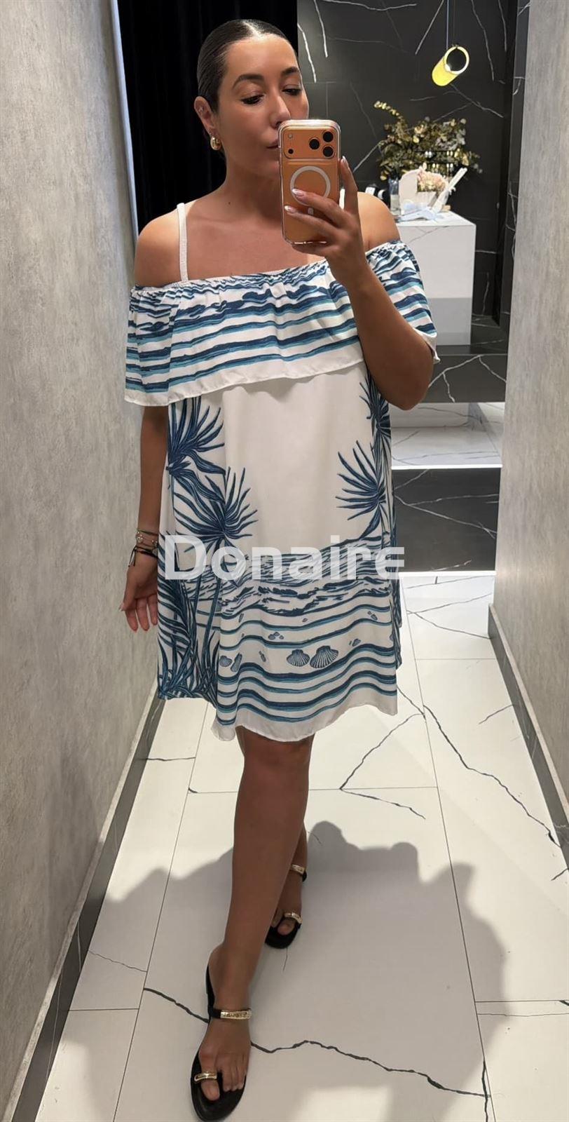 Vestido corto volante Lez a Lez - Imagen 1