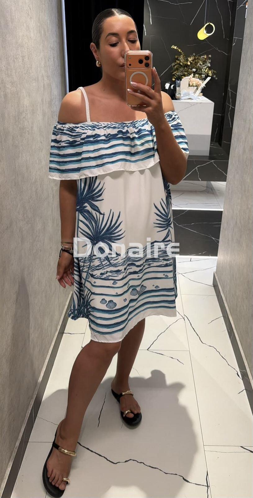 Vestido corto volante Lez a Lez - Imagen 3