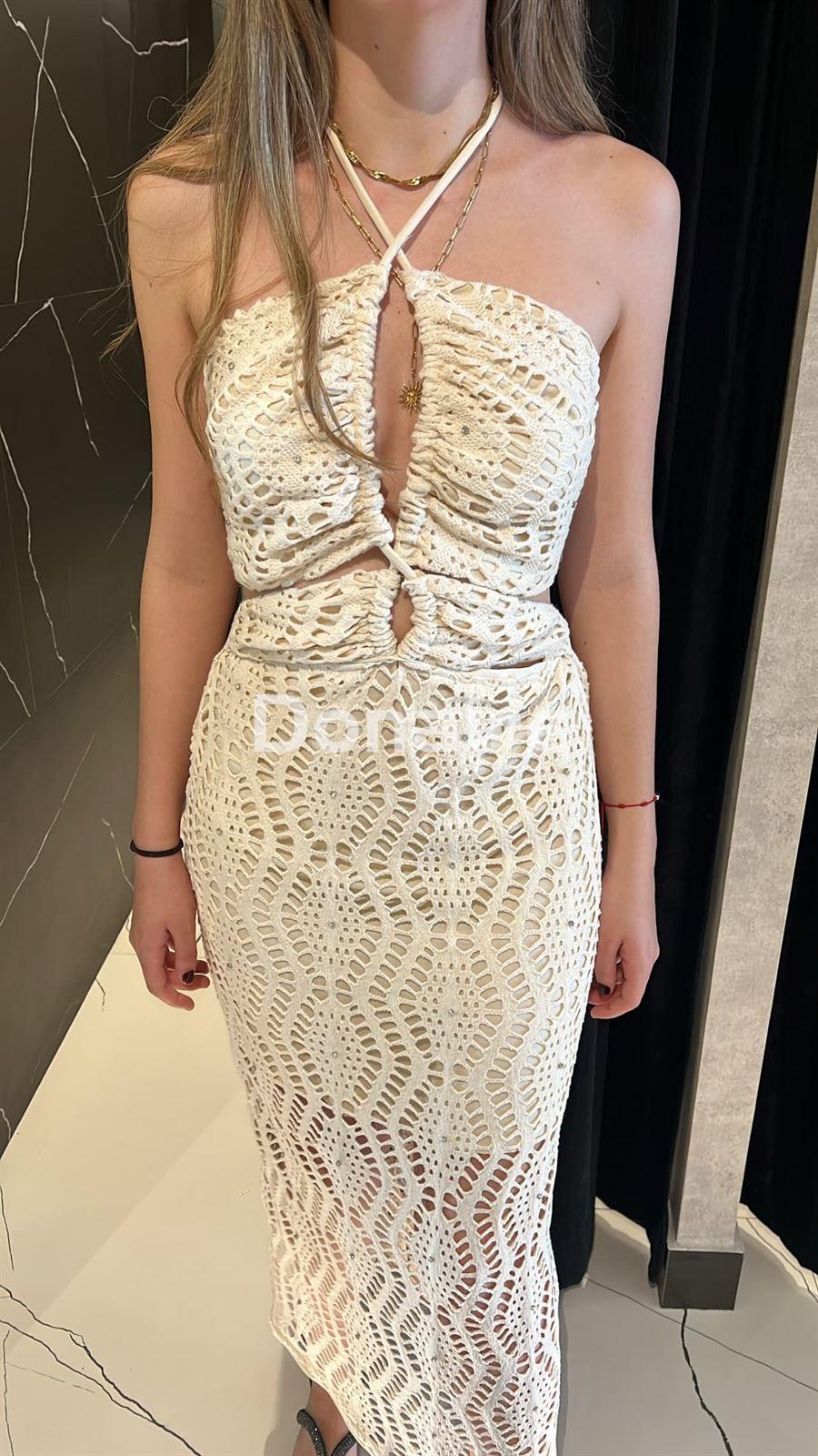 Vestido crochet Open - Imagen 1