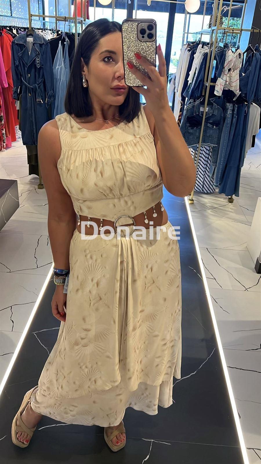 Vestido cut out conchas Lez a Lez - Imagen 1