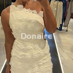 Vestido cut out tejido relieve L’CECCI - Imagen 2