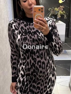 Vestido de punto animal print Phard - Imagen 2