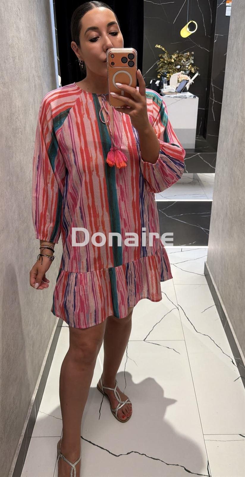 Vestido de rayas y lurex Lola Casademunt - Imagen 2