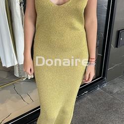 Vestido dorado punto Trash and Luxury - Imagen 2