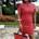 Vestido efecto piel rojo Lola Casademunt - Imagen 2