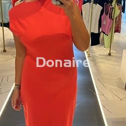 Vestido en punto de algodón coral Lez a Lez - Imagen 1