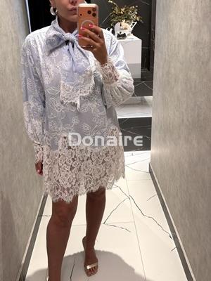 Vestido encaje y maxi lazada Trash and Luxury - Imagen 1