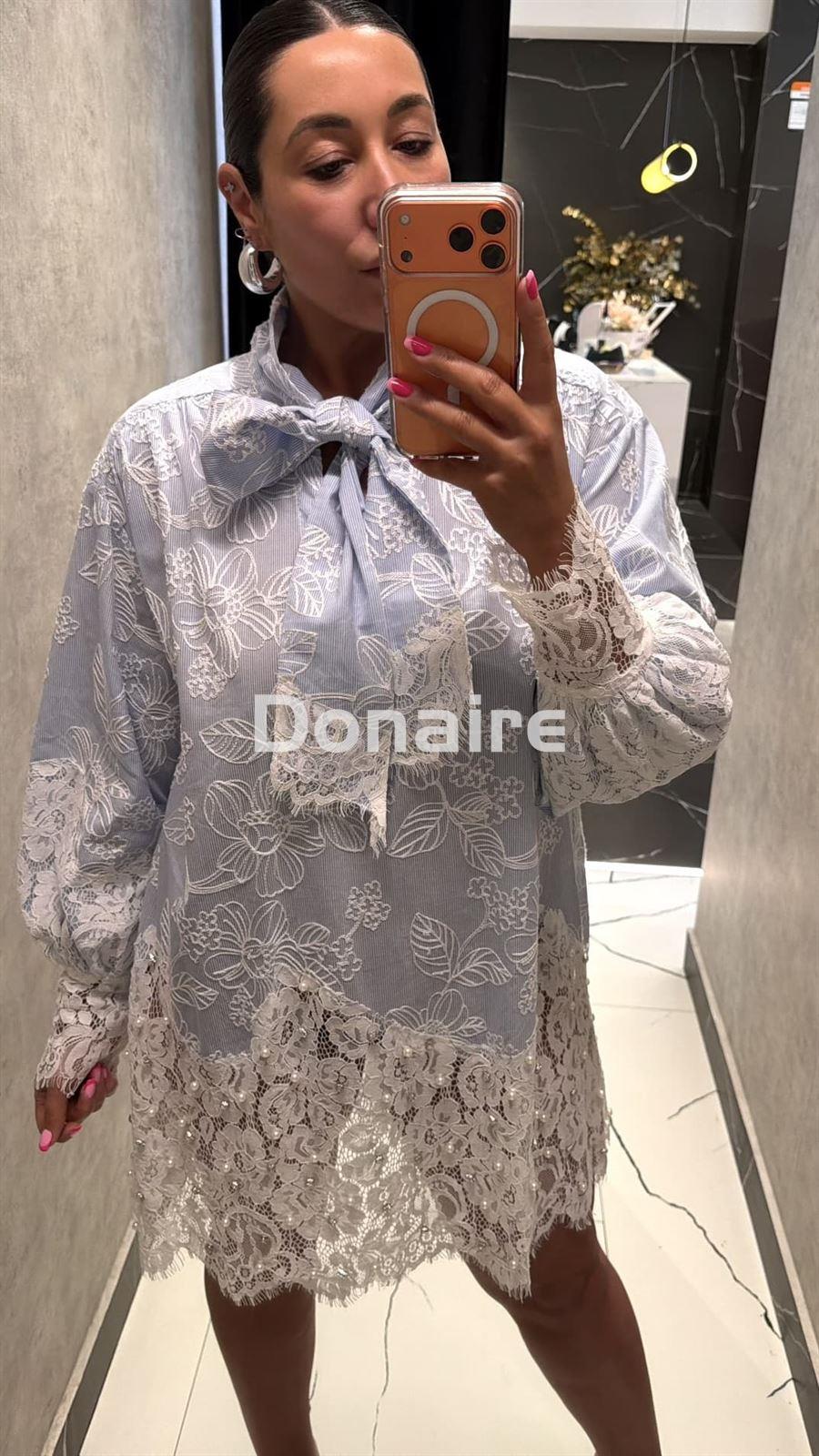 Vestido encaje y maxi lazada Trash and Luxury - Imagen 2