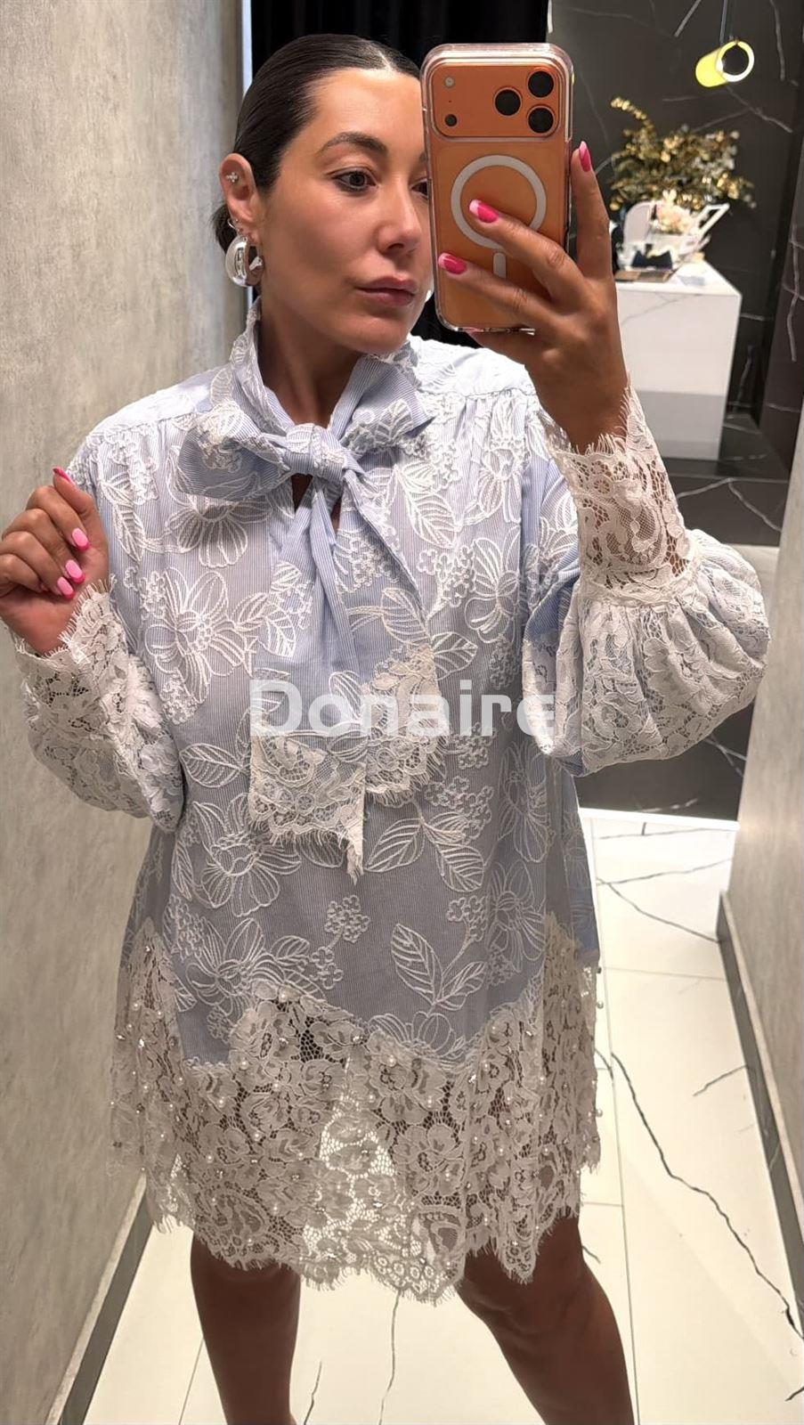Vestido encaje y maxi lazada Trash and Luxury - Imagen 4