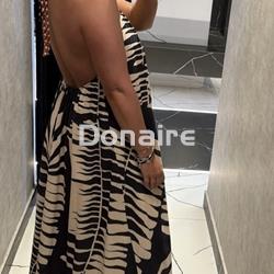 Vestido escote halter y espalda al aire Dixie - Imagen 2