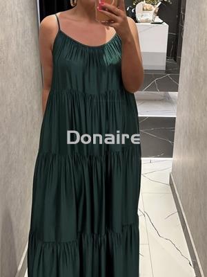 Vestido estilo lencero vuelo BSB - Imagen 1