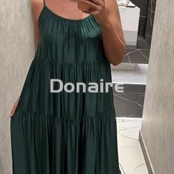 Vestido estilo lencero vuelo BSB - Imagen 2