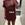 Vestido granate tejido engomado Phard - Imagen 1