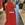 Vestido halter rojo Maite - Imagen 2