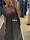 Vestido largo bordado en tejido vaquero WNT - Imagen 2