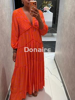 Vestido largo con vuelo Lola Casademunt - Imagen 1