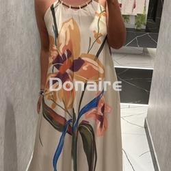 Vestido largo estampado floral Lez a Lez - Imagen 1