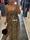 Vestido largo gasa animal print Koralline - Imagen 2