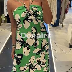 Vestido largo verde Lez a Lez - Imagen 2