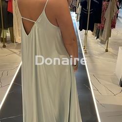 Vestido lencero aguamarina Dixie - Imagen 2