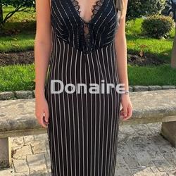 Vestido lencero raya diplomática Open - Imagen 1