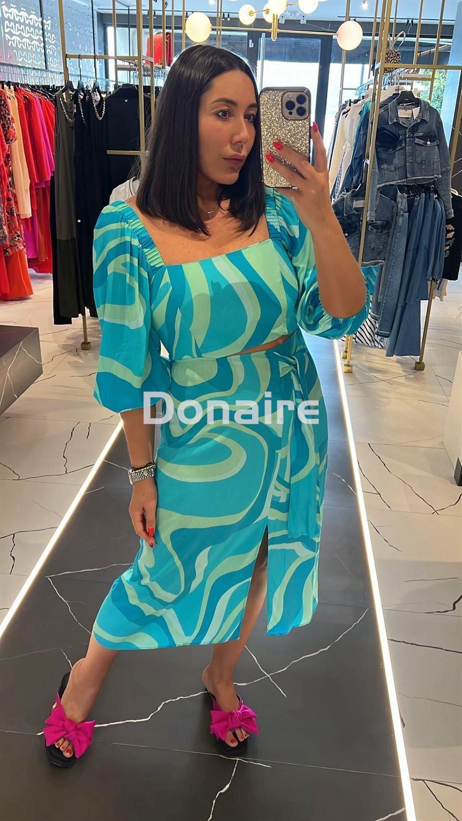 Vestido Lez a Lez cut out efecto 2 piezas - Imagen 4