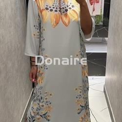 Vestido mint largo print floral Lez a Lez - Imagen 1