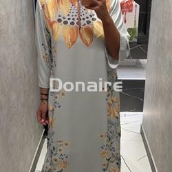 Vestido mint largo print floral Lez a Lez - Imagen 2