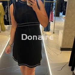 Vestido negro de punto Goa Goa - Imagen 1