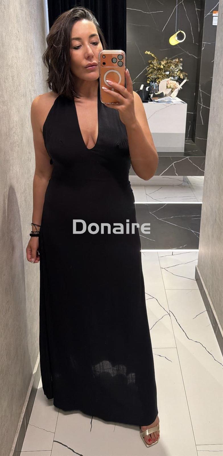 Vestido negro largo Lez a Lez - Imagen 1