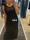 Vestido negro largo strass Lola Casademunt - Imagen 1