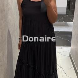 Vestido negro vuelo BSB - Imagen 1