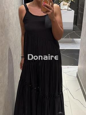 Vestido negro vuelo BSB - Imagen 1