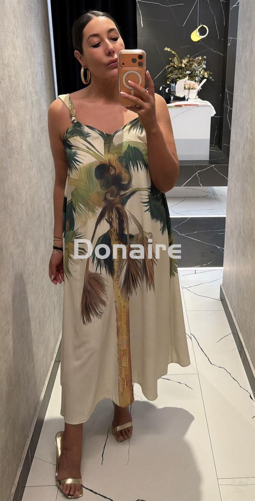 Vestido palmera Lez a Lez - Imagen 1