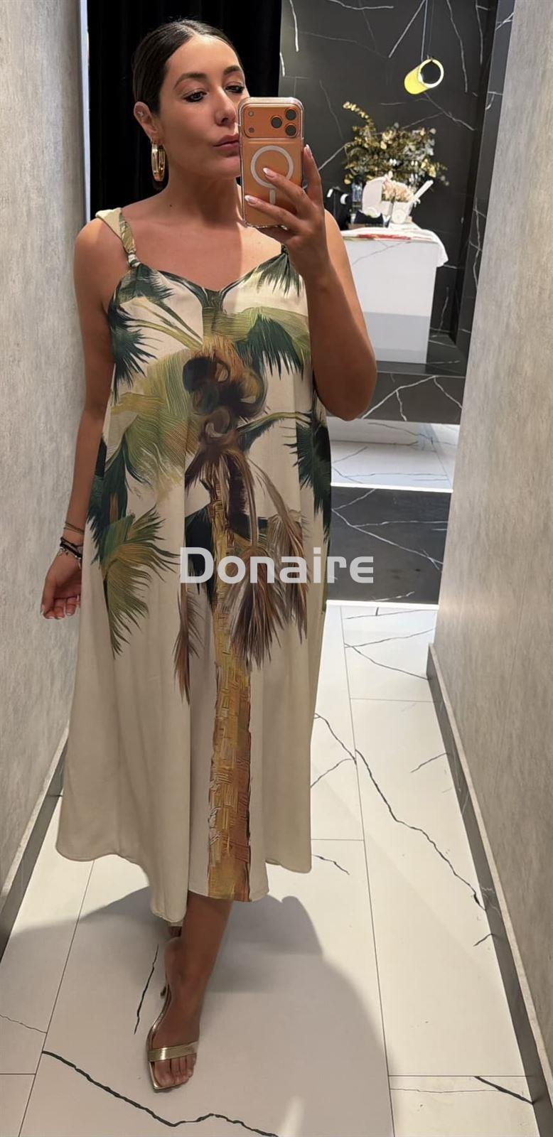 Vestido palmera Lez a Lez - Imagen 2