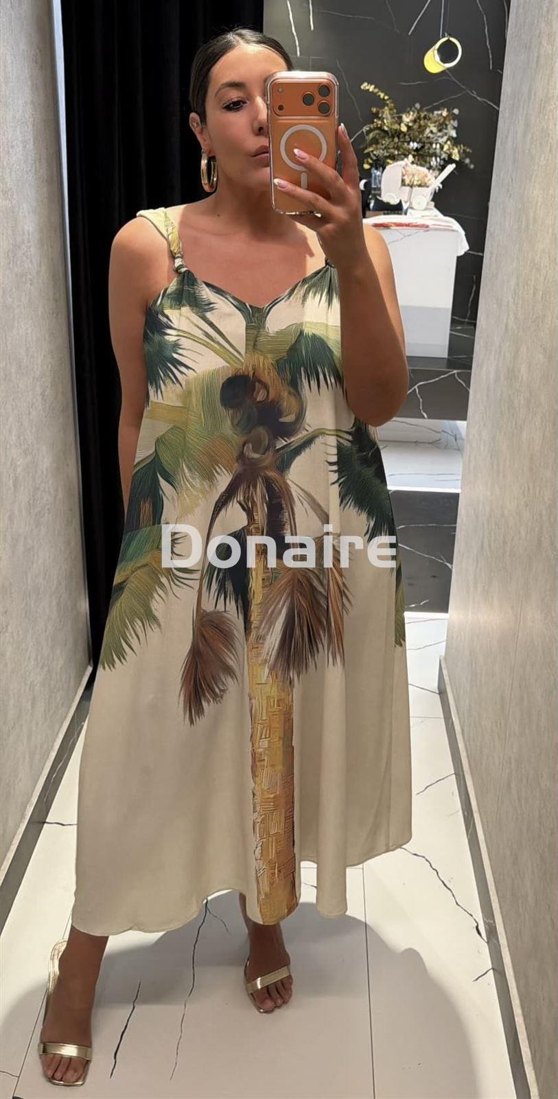 Vestido palmera Lez a Lez - Imagen 3