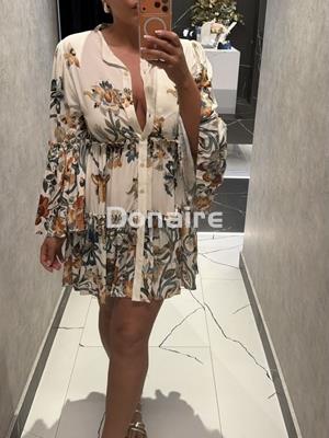 Vestido print floral BSB - Imagen 1