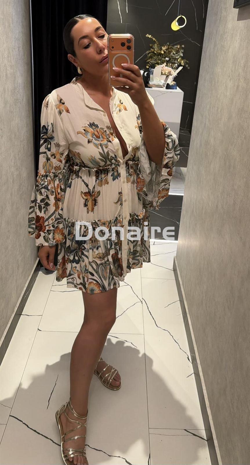 Vestido print floral BSB - Imagen 3