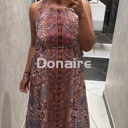Vestido print floral escote halter NKN - Imagen 1