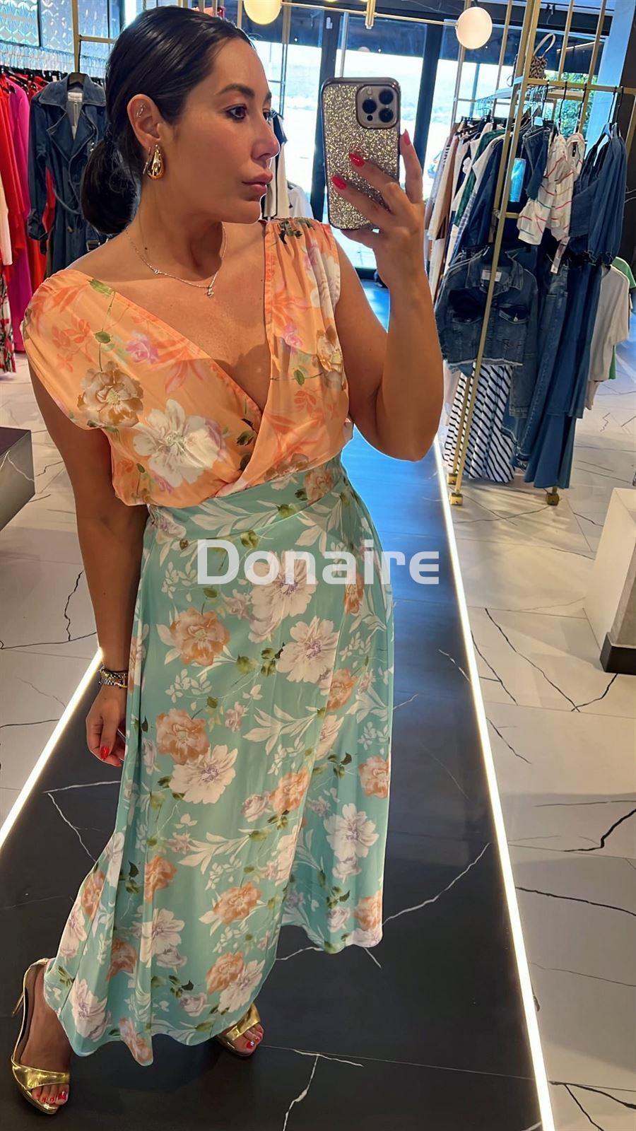 Vestido print floral estilo lencero Lolita - Imagen 2