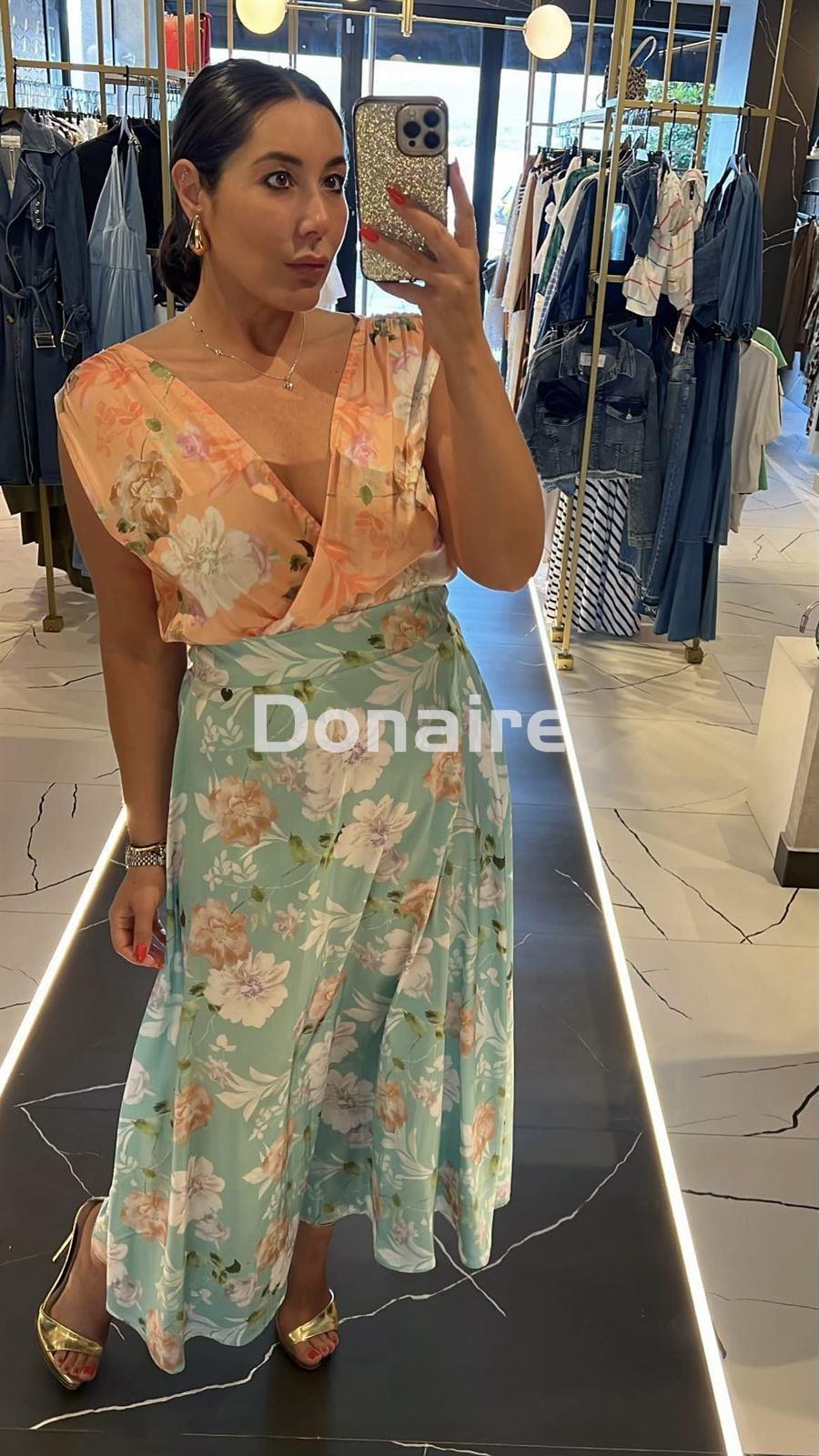 Vestido print floral estilo lencero Lolita - Imagen 3