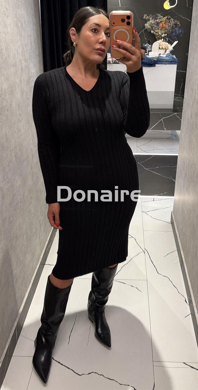 Vestido punto de canalé Phard - Imagen 1
